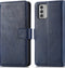 imoshion Hoesje Geschikt voor Nokia G42 Hoesje Met Pasjeshouder - imoshion Luxe Bookcase - Donkerblauw