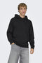 ONLY & SONS ONSCERES - Hoodie - Trekkoord capuchon 2 steekzakken - Zwart