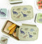 BEAU by Bo A Little Lovely Company Back to school set - Drinkfles RVS/4 Snackdozen/Bentobox - Dinosaurussen