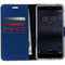 Accezz Hoesje Geschikt voor Nokia 6.1 Hoesje Met Pasjeshouder - Accezz Wallet Softcase Bookcase - Donkerblauw