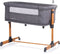 Chipolino Mommy 'n Me Co-sleeper & Box Graphite Wood