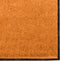vidaXL - Wasbare - Deurmat - Oranje - 120x250 - cm