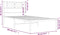 vidaXL - Bedframe - met - hoofdbord - metaal - zwart - 90x190 - cm