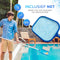 AyeTools Zwembad stofzuiger - Inclusief Schepnet - Blauw (2 stuks)