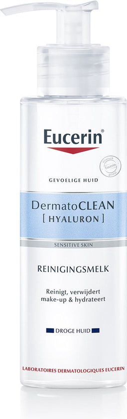 Eucerin DermatoCLEAN Milde Reinigingsmelk - Make-up Remover - Gezichtsreiniger - Zonder Parfum - 200 ml