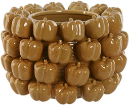 Home ESPRIT - Vaas - Tropisch Keramisch Geel Mosterd 30 x 30 x 20 cm