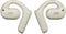JVC HA-NP35T - Draadloze Nearphones - Open oor ontwerp - Wit