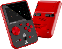 Hyper Mega Tech Atari Super Pocket - Handheld console - 50 voorgeïnstalleerde games - Rood
