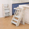 Limitless Living Leertoren - Opvouwbaar - Antislip - Wit Grijs