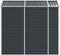 vidaXL - Tuinschuur - 191x215x198 - cm - gegalvaniseerd - staal - antracietkleurig
