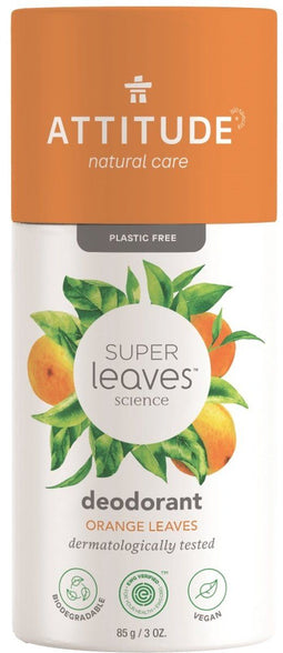 Attitude - Super Leaves deodorant - Orange Leaves - 85 gram