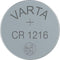 Varta CR1216 - Lithium Knoopcel Batterij 3V - 27 mAh