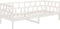 vidaXL - Slaapbank - massief - grenenhout - wit - 90x190 - cm