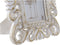 Fotolijsten DKD Home Decor Wit Hout Kristal Hout MDF 21 x 2,5 x 27 cm