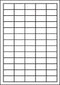 A4 etiketten 38,1 x 21,2 mm wit 100 vel