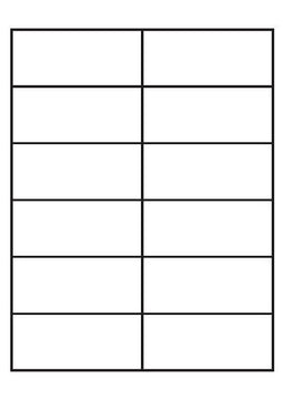 A4 etiketten 97 x 42,3 mm wit (100 vel)