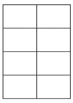 A4 etiketten 97 x 67,7 mm wit (100 vel)