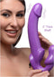 XR Brands - Revolver Thick - Vibrating Strapless Strap-On