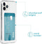 iMoshion Hoesje Geschikt voor iPhone 11 Pro Hoesje Met Pasjeshouder - iMoshion Softcase Backcover met pashouder - Transparant