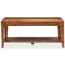 vidaXL - Salontafel - 88x50x38 - cm - massief - hout