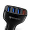 QGeeM BK-352 QC 3.0 Autolader – 4-poorts USB Car Charger met Quick Charge 3.0