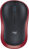 Logitech M185 - Draadloze Muis - 12 maanden batterijduur - Rood