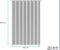 Loti Living Douchegordijn - Waterdicht - Anti Schimmel - Grijs - 120x200 cm