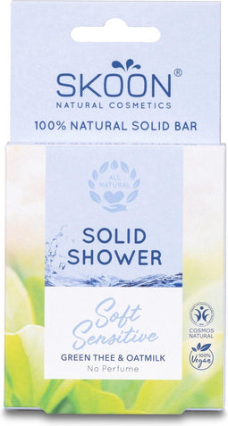 SKOON SOLID SHOWER Soft Sensitive zonder parfum