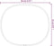 vidaXL - Wandspiegel - 30x25 - cm - goudkleurig