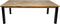 HSM Collection Eettafel Atlanta - 200x100 cm - rustiek oud teak/metaal