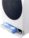 LG Signature LSWD100X - Was-droogcombinatie 12 kg wassen 7 kg drogen 1550 tpm AI Wash Stoomfunctie Wit