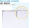 BRASQ Flipover Deluxe - Verrijdbaar - 70x100 cm - Magnetisch - Wit