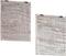vidaXL - Wandpanelen - 2 - st - handgesneden - 40x40x1,5 - cm - MDF