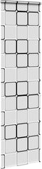 vidaXL - Doucherolgordijn - met - cassette - 80x240 - cm - stofbreedte - 76 - cm