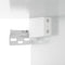 vidaXL - Wandkast - 100x36,5x35 - cm - bewerkt - hout - hoogglans - wit