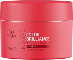 Wella Brilliance Haarmasker weerbarstig haar -150 ml - Haarmasker droog haar - Haarmasker beschadigd haar