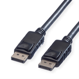 Roline 11.04.5983 - DisplayPort v1.2 kabel - 4K@60Hz - Zwart (300cm)