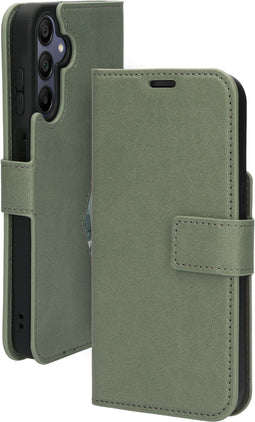 Mobiparts Galaxy A15 - Classic Wallet Case - Ruimte voor pasjes - Groen