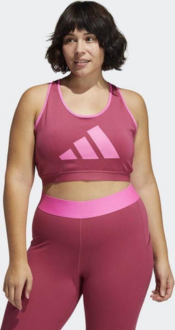 adidas Don't Rest - Sportbeha Dames - Medium ondersteuning - Roze (M)