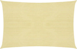 vidaXL - Zonnezeil - 160 - g/m² - 2,5x3,5 - m - HDPE - beige