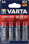 Varta - 4706/4B - AA Longlife Max Power batterijen - 4 stuks (4 stuks)