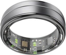 NOLATR Pro, Slimme Ring met Stappenteller, Activiteitstracker & Hartslagmeter – Zonder Abonnement & Nederlandse App – Zwart – Maat 8
