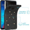 imoshion Hoesje Geschikt voor Samsung Galaxy A20e Hoesje Siliconen - imoshion Design hoesje - Zwart / Meerkleurig / Goud / Stars Gold