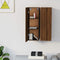 vidaXL - Tv-meubelen - 2 - st - 30,5x30x90 - cm - bewerkt - hout - bruin - eikenkleur