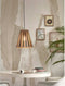 GOOD&MOJO Hanglamp Merapi - Bamboe/Zwart - Ø30cm - Modern - Hanglampen Eetkamer, Slaapkamer, Woonkamer