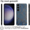 imoshion Hoesje Geschikt voor Samsung Galaxy S24 Plus Hoesje Siliconen - imoshion Design hoesje - Meerkleurig / Blue Graphic