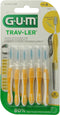 GUM Trav-ler Ragers 1.3mm Geel - 6 stuks