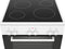 Bosch HKA004020U - Vrijstaand Fornuis - Keramische Kookplaat - Wit