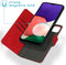 iMoshion Hoesje Geschikt voor Samsung Galaxy A22 (5G) Hoesje Met Pasjeshouder - iMoshion Uitneembare 2-in-1 Luxe Bookcase - Rood
