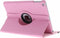 iPad 9.7 - 360 graden draaibare hoes - Roze
